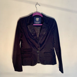 American Eagle Fitted Black Blazer